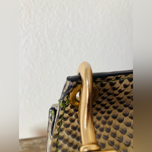 Dooney & Bourke Python Satchel - Picture 8 of 14